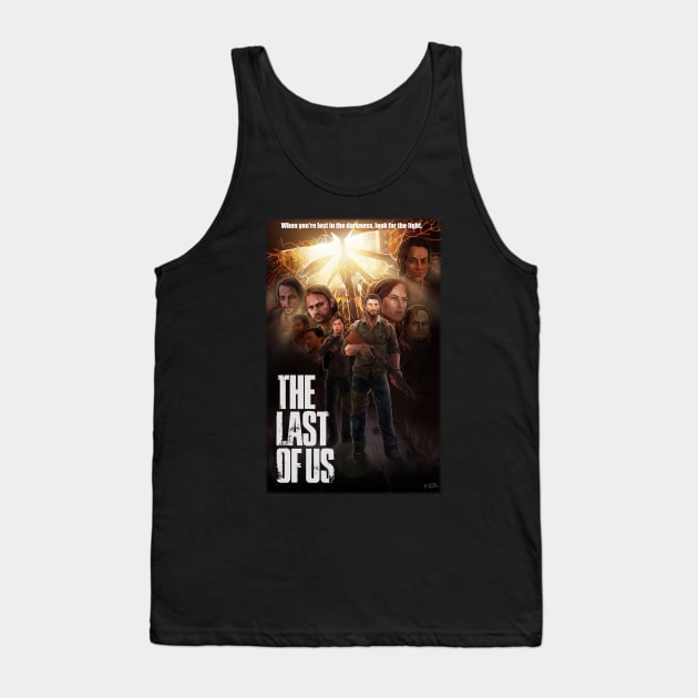 The Last Of Us Tank Top by bside7715